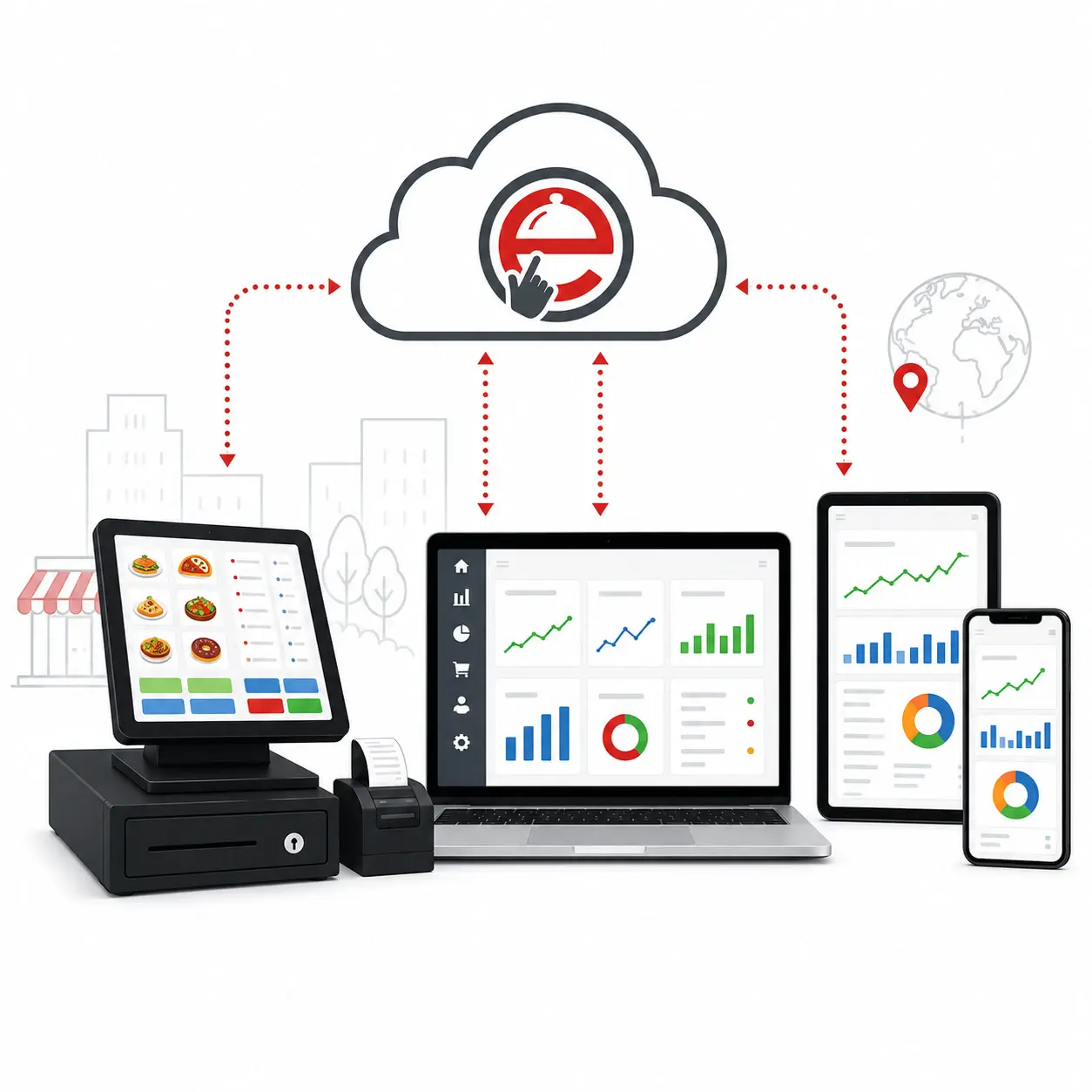 EOCloud Live-Ticker mit aktuellen Betriebsdaten